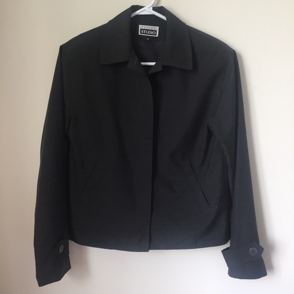 Dark Gray Blazer - Picture 1 of 5